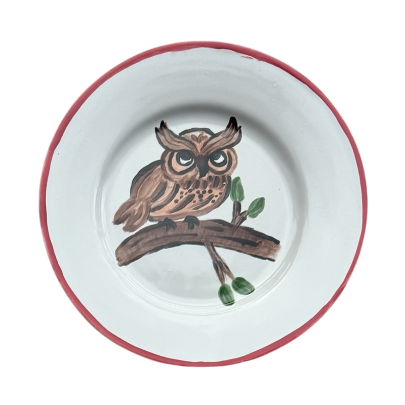 FOREST ANIMALS - SMALL PLATES (Set of 2)