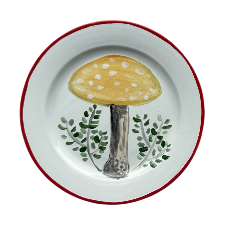 FOREST CAPS 🍄 - BIG PLATES (Set of 2)