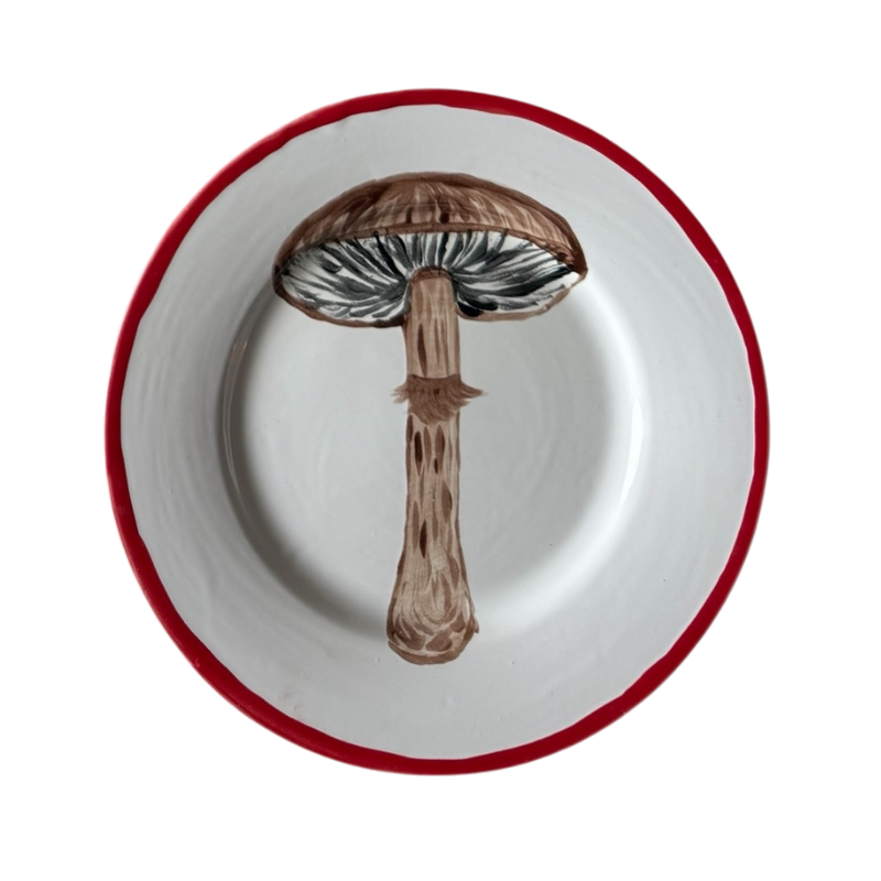 FOREST CAPS 🍄 - BIG PLATES (Set of 6)