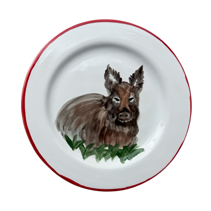 FOREST ANIMALS - BIG PLATES (Set of 2)