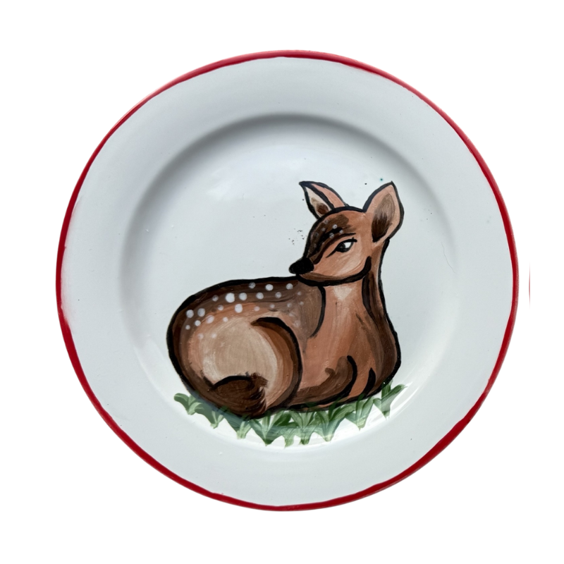 FOREST ANIMALS - BIG PLATES (Set of 6)